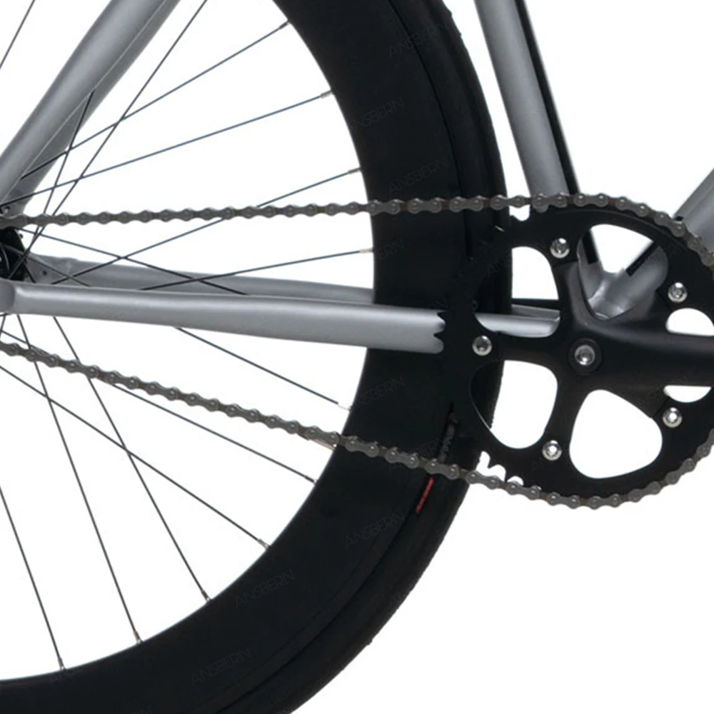 Ansbern 700C 6061 Aluminum Alloy Fixie Bicicleta With Crankset Single Speed And Fixie Parts