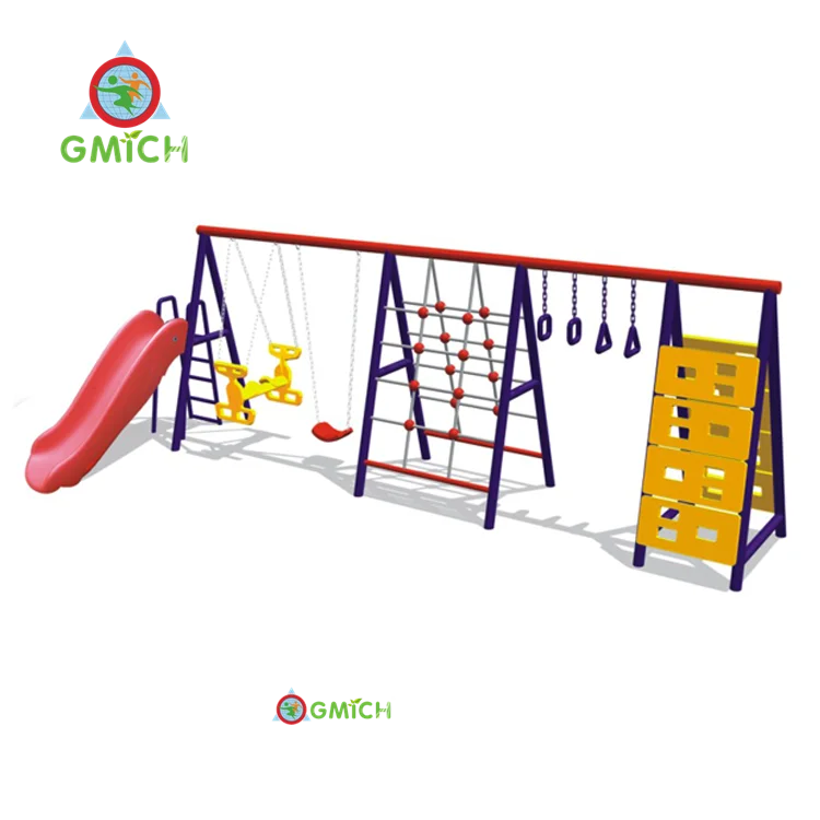 China Colorful new design  plastic kids indoor & outdoor baby swing for backyard playJMQ-181181G