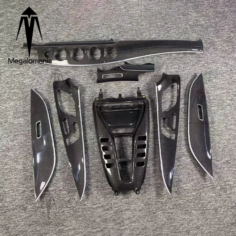 Carbon Fiber Interior For Mercedes Benz GLE450 GLE350 GLE400 GLE320 GLE63 GLE43 GLE53 W292W236 Replace Carbon Fiber Car Interior