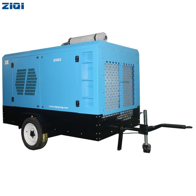 96kw portable screw air compressor for drilling rig with factory direct price