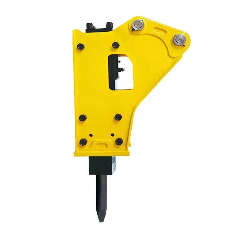 Hydraulic Rock Demolition Side Mount Type Breaker Hammer Straight Hammer Pipe Chisel Hydraulic Hammer
