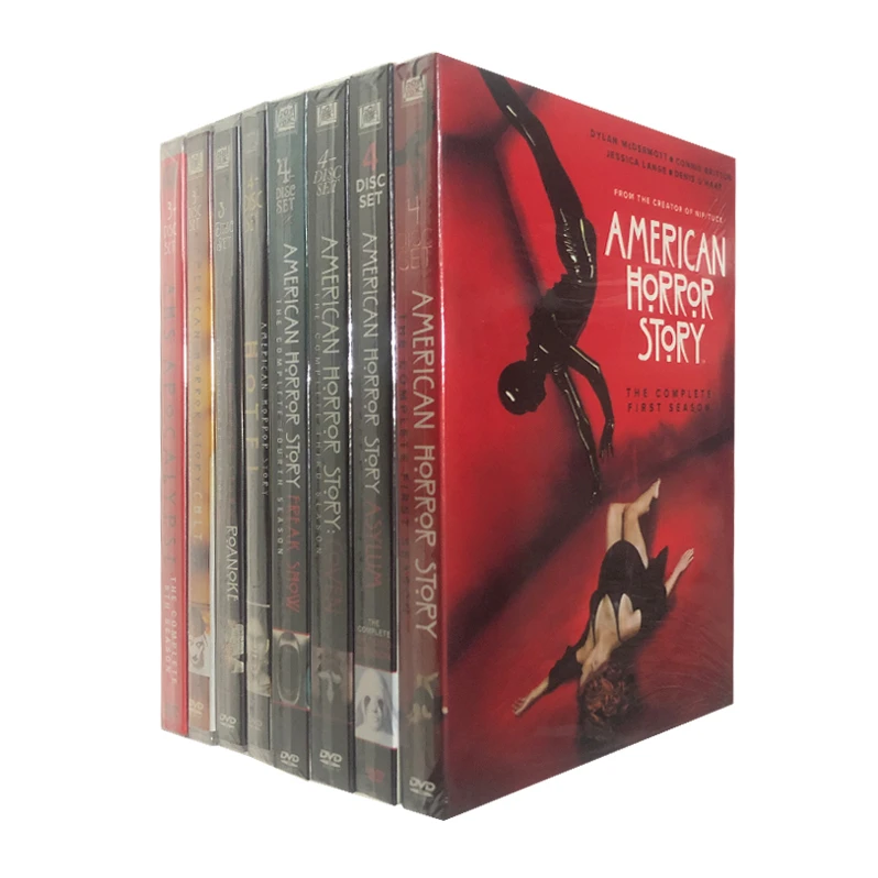 Американская история ужасов S1-8 29DVD все хит продаж новый выпуск dvd DDP, доставка в США/UK/AU