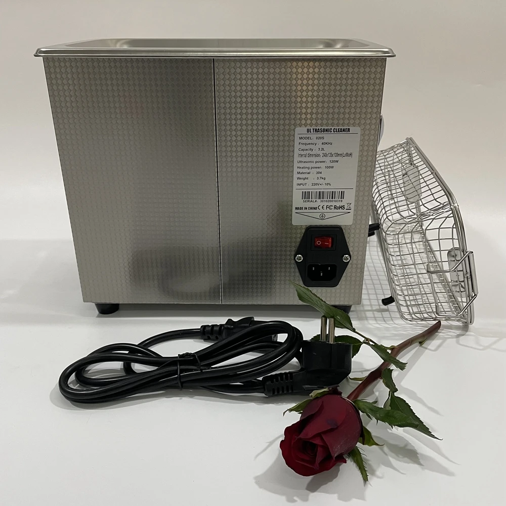 28khz Or 40khz 6Liter Portable Tabletop Digital Ultrasonic Bottle Glass Washing Machine