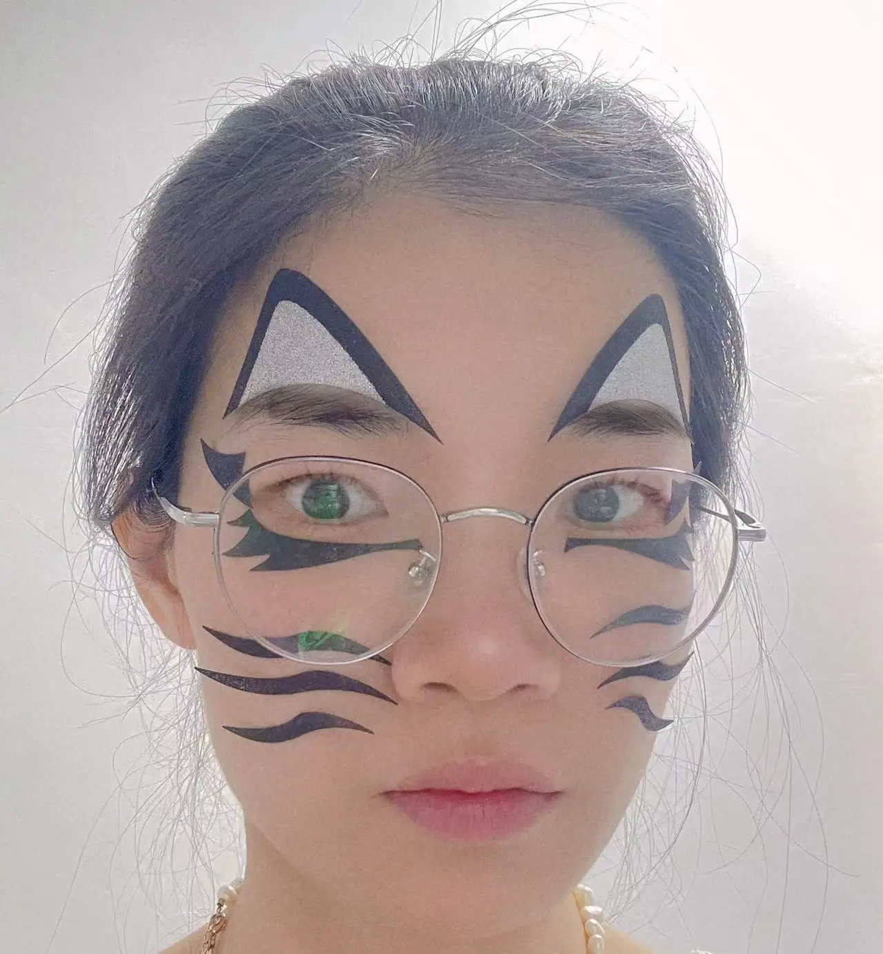 wholesale  Halloween  cosplay masks sexy woman face eyes  glitter tattoo sticker