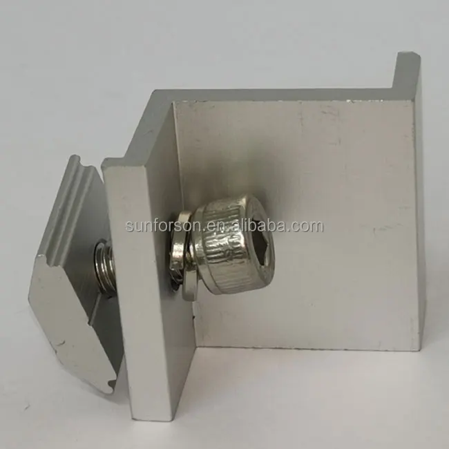 Wholesale Solar Products Aluminum Solar Panel Fixing Clip Mid/End Clamp For Solar Panel Mount Component