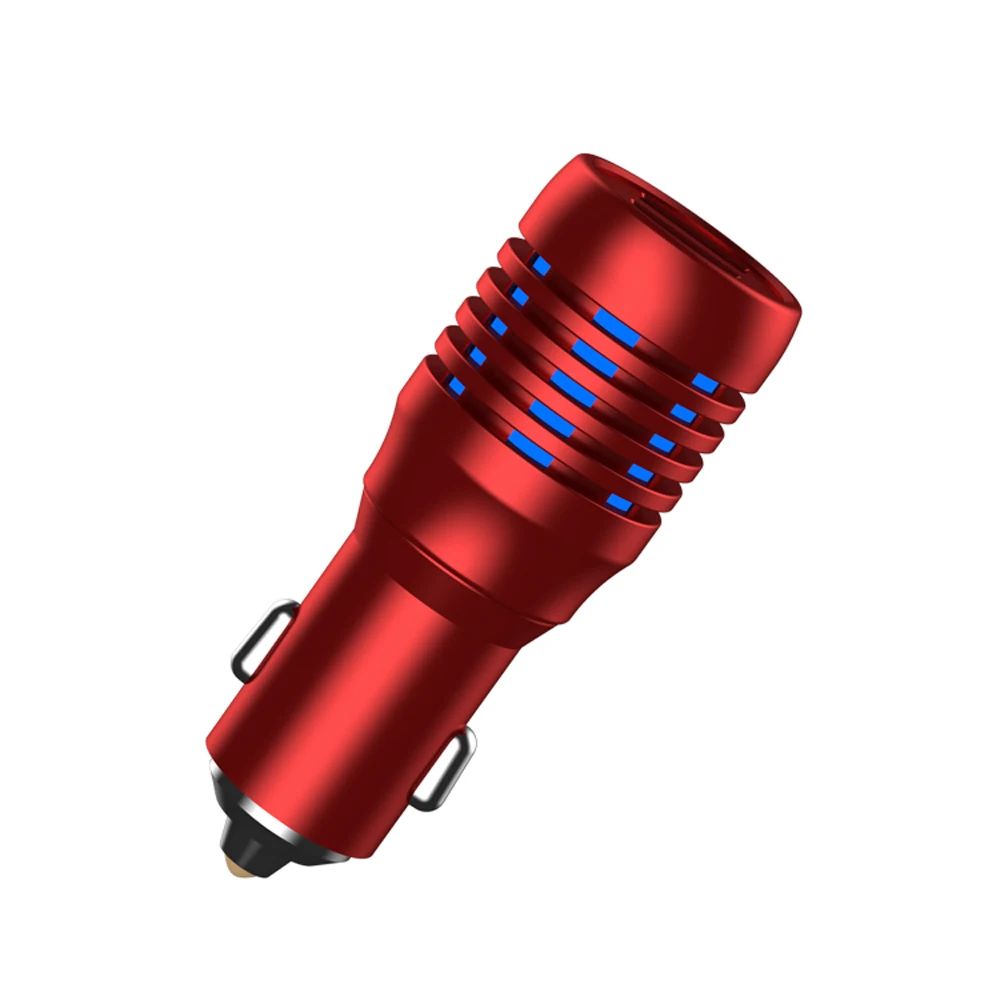 
SIPU Quick Charge 3.0 2 port metal car usb phone charger dual porta usb 