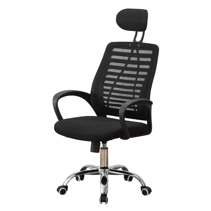High Quality Back mesh fabric swivel computer desk chair luxury Ergonomic Executive commercial office chairs with headrest