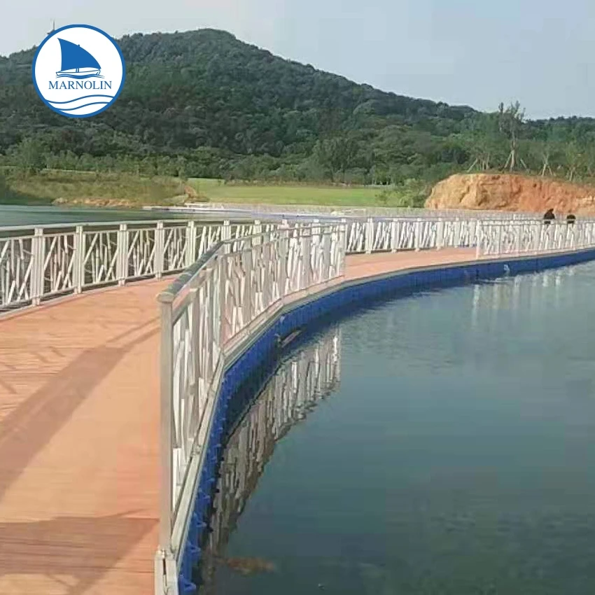 Luxury Recreational Floating dock Aluminum Pontoon Boat dock