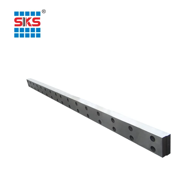 H13k Hydraulic Plate Sheet Metal Precision Guillotine Plate Shear Blade Cutting Blade Knife