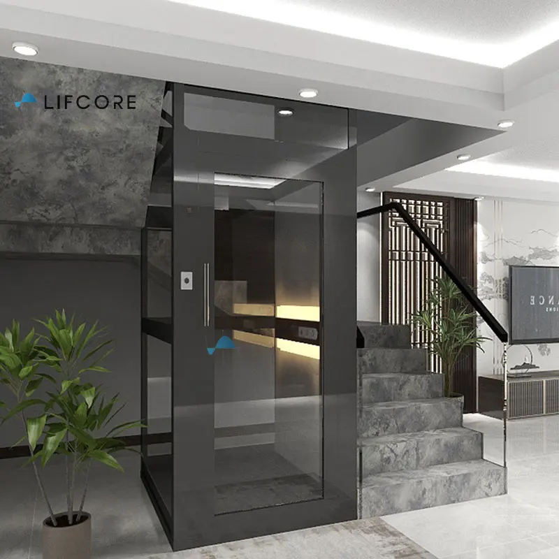 Cheap 3 floor home elevator kit passenger residential home lift for villa