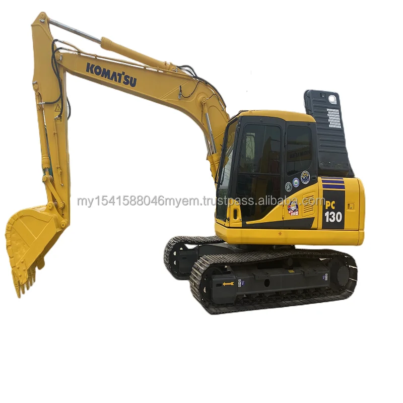 Almost new Japan Used Komatsu PC130-7 PC 130 hydraulic excavators / PC130 130-7 used mini excavator global delivery fast ship