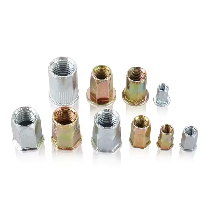 High quality custom 304 stainless steel open type end blind rivets flat head rivet
