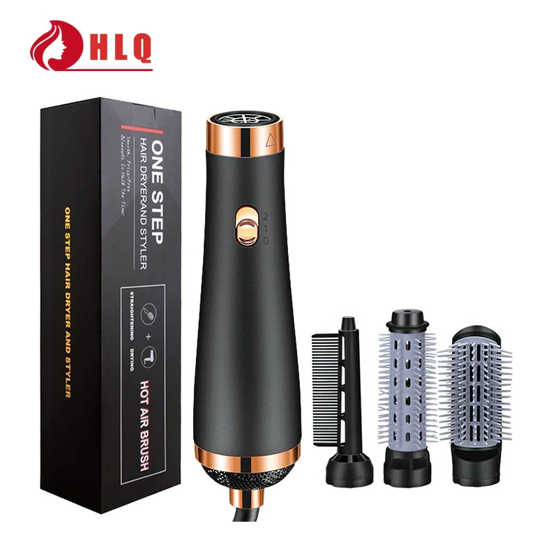 
Hair Dryer Brush One Step Hair Dryer Volumizer Rotating Hot Air Brush Hairdryer Blowdryer Brush Professional Blow Dryer Comb 