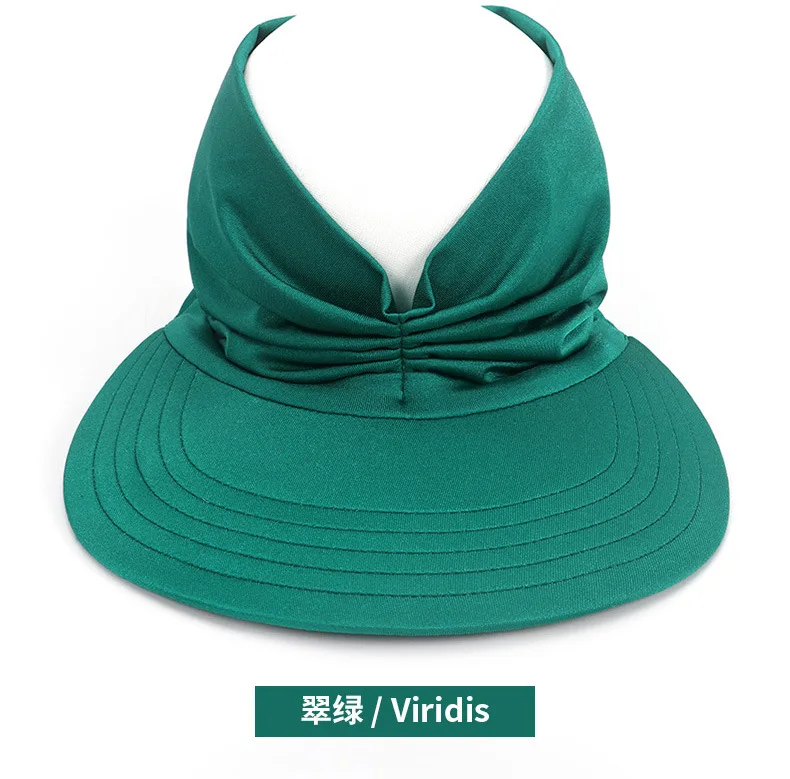 2022 New arrival summer UV protection sun hat Outdoor fashion trend empty top hat style creative big brim hat