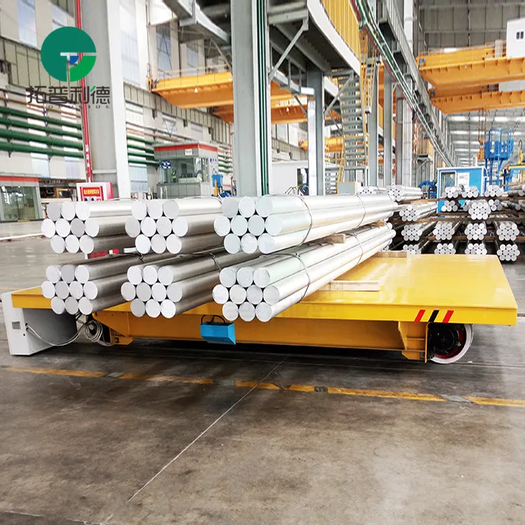 Vehicle Assembly Line Rail Transfer Cart