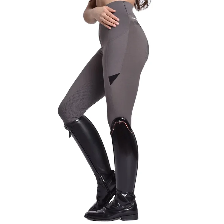 International Standards Riding Race Equipment Equestrian Wear  Women Breeches High Waist Horse Riding Tights