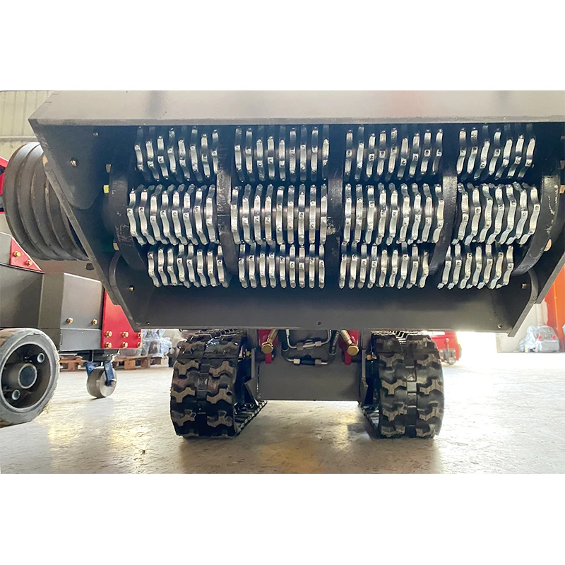 Heavy Duty Road Machine Removing Road Line Diesel Engine Tracked Concrete Scarifier Machine