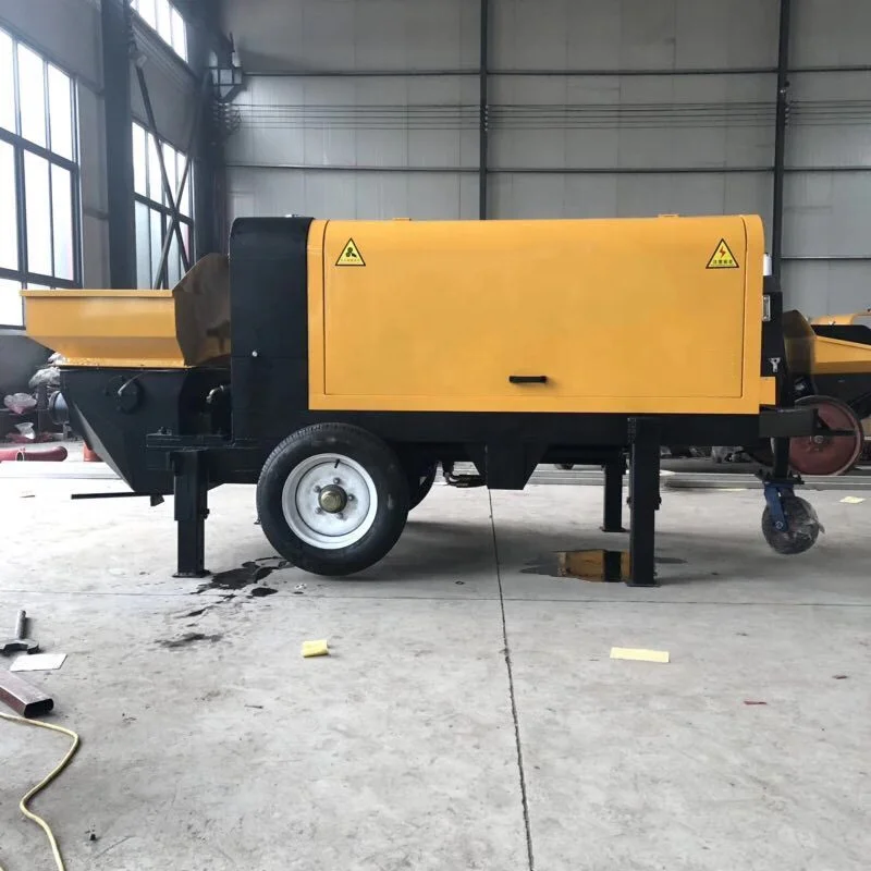 On Sale Electricity Driven Mobile Concrete Pump Mini Concrete Pump Truck
