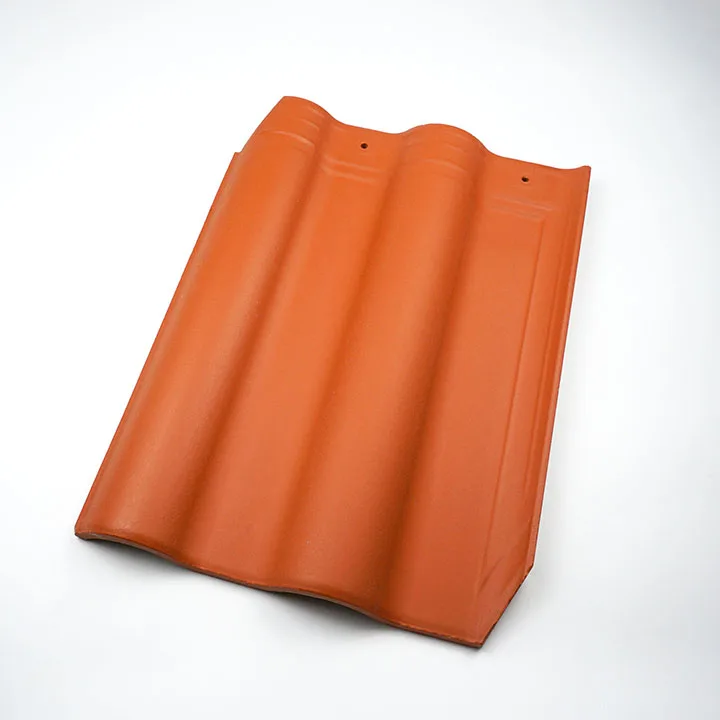 Promotion Price Interlocking Ceramic Roofing Tiles Wave Glazed Roof Tile