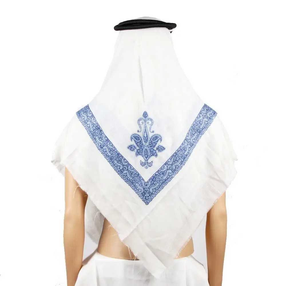 Горячая Распродажа бутик арабский мужской шарф мусульманский головной платок вышитый йеменский шемаг яшмаг куффи