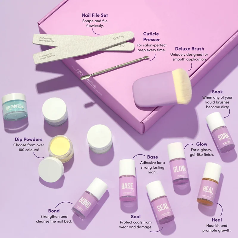 diy at home makeup nail Extension Gel cruelty free Salon Perfect Starter Kit cruelty free Nail Art Kits Professional Set