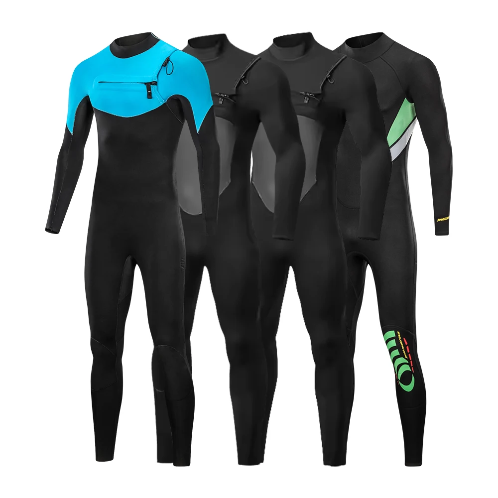 Custom Logo Men Neoprene Wetsuits 3mm Surfing Wetsuit 4mm 5mm CR SCR SBR Full Body Adult Wet Suit Diving Suit Clothing