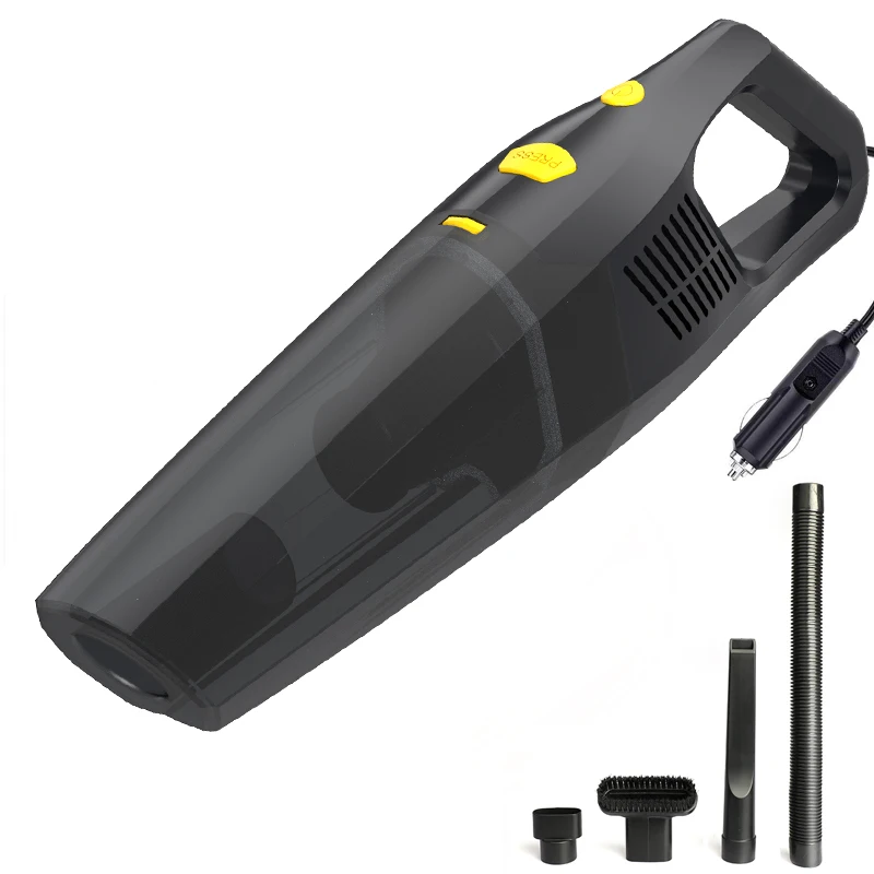 CARSUN Portable Cordless Handheld Aspiradora 7000PA Strong Suction 120W High Power Wet & Dry Use Vacuum Cleaner for Car