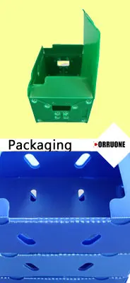 corrugated plastic storage box polypropylene container transport box