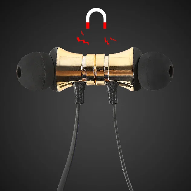 
Innoliance XT11 Waterproof Magnetic Earphone Wireless Sports Bass Neckband With Mic Bt 