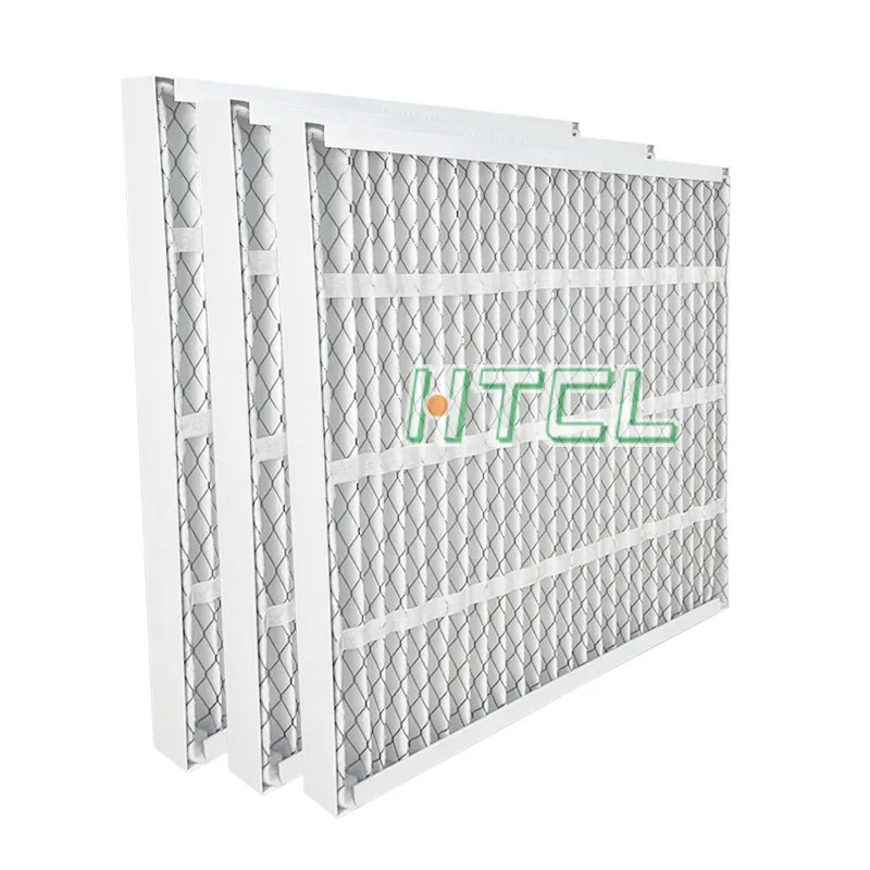 Customized Size MERV 13 ABS Plastic Frame Pleated AC Furnace Air Filter For HVAC Systems Parts