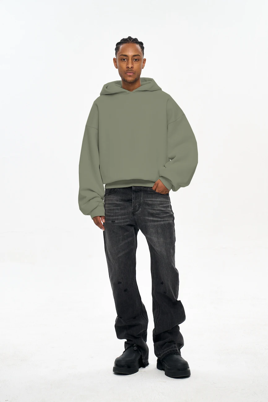 Хлопковая толстовка с капюшоном