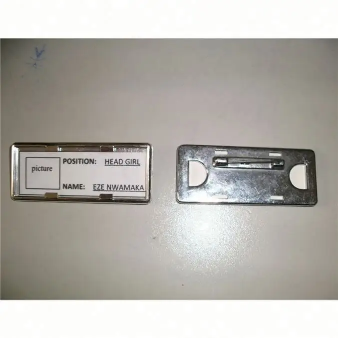 Factory Manufacturer Custom Or Standard Badge Holder With Clip