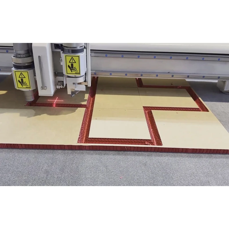CNC Computerized Mat Cutter For Leather Corrugated Board Seat Cover Mat Rubber Car Floor Mat Cutting Machine With CE