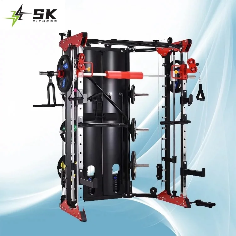 SKFITNESS-оптовая продажа дома многофункциональная стойка для приседаний и тренажер поднятия тяжестей