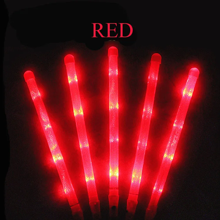 
Party Suppliers glow stick wholesale LED flashing 48cm*2cm size glow in the dark sticks 
