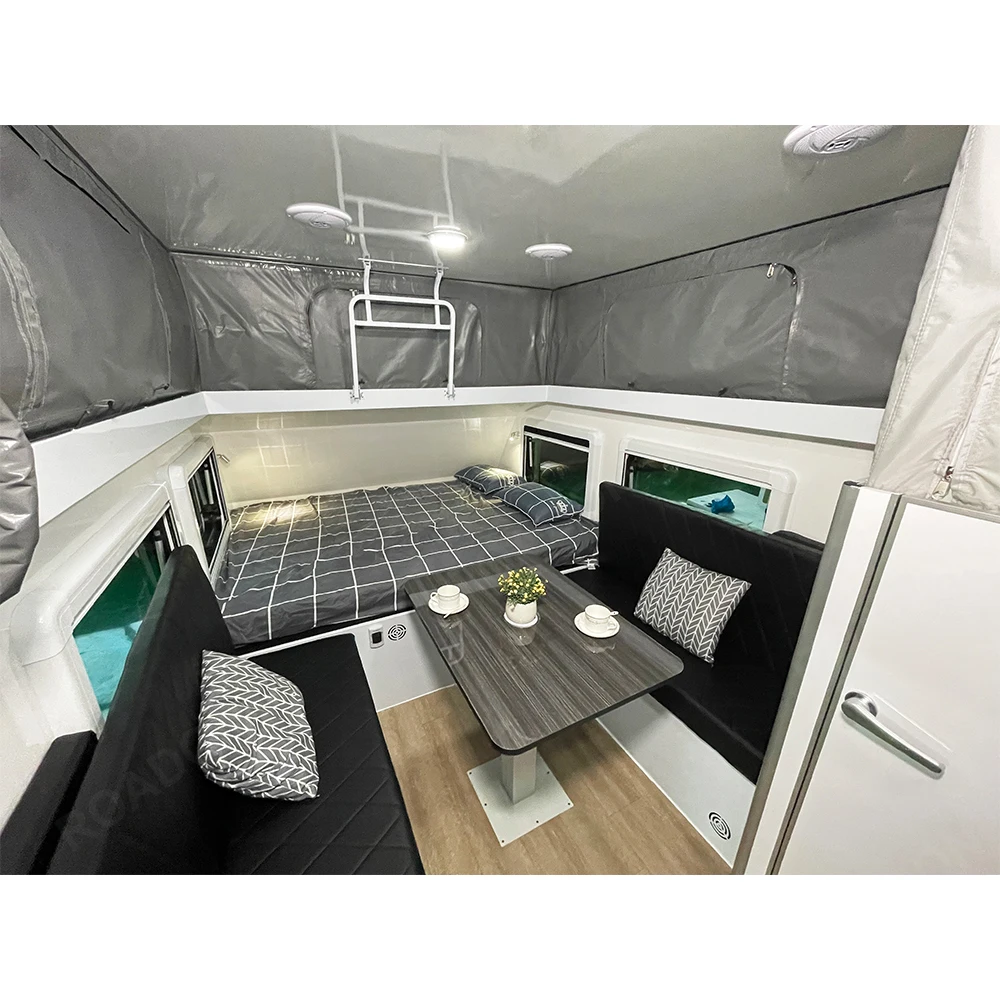 Hot sale Pop up trailer off road camper trailers/caravan camping australian standards with independent suspension