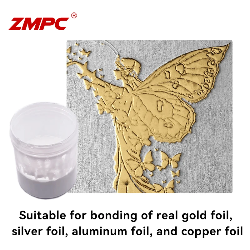 OEM  environmentally friendly safe liquid the glue with the golden leaf Gold Foil