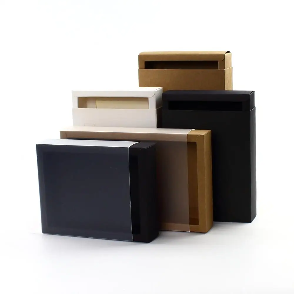 
Wholesale small boxes for socks underwear packaging custom design logo size paper drawer boxes 