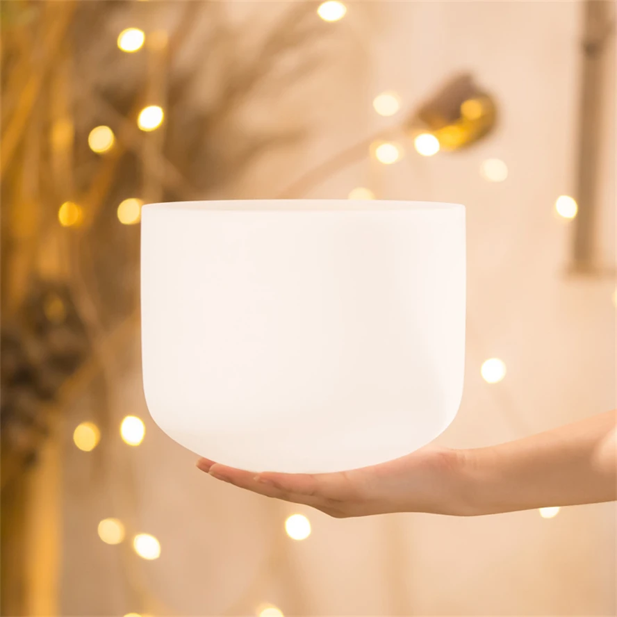 High Purity Quartz Crystal Singing Bowls Cheap Round Base Chakra Healing Bowls