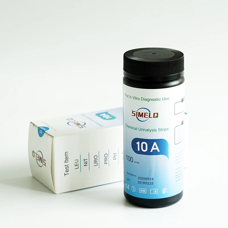 10 Parameters Urinalysis Reagent Microalbumin Test Urine Strips