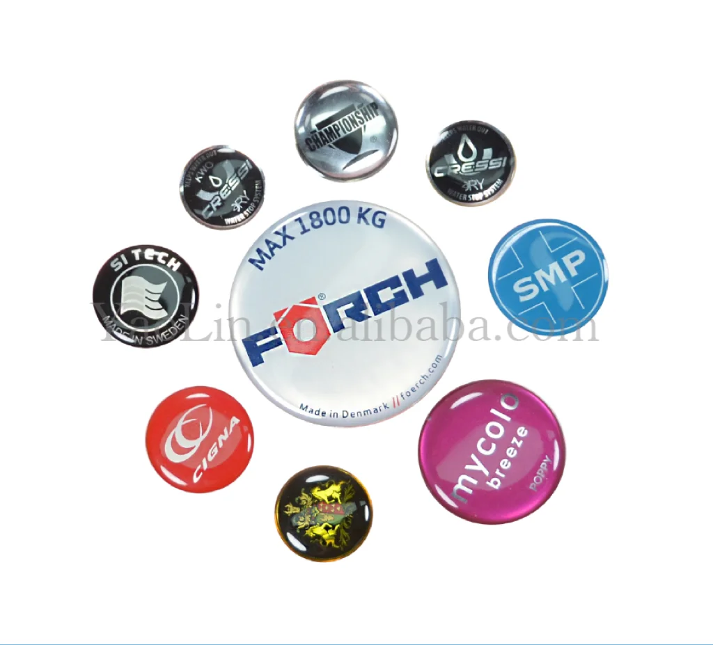 Supply Epoxy Resin Crystal Drop Adhesive Stickers That Can Be Printed With logo Drop Adhesive Labels