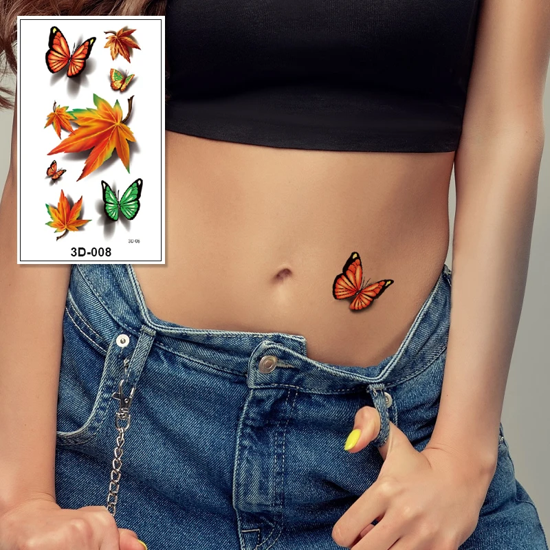 New beauty designs gold body sticker long lasting waterproof temporary sticker tattoo