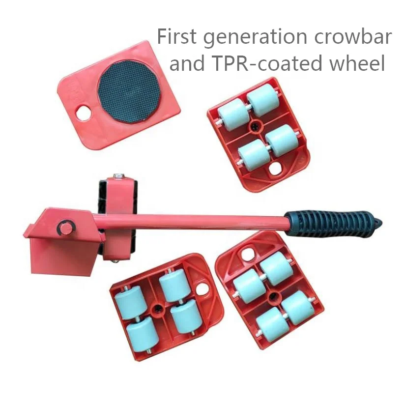 Rotating Transport Cargo Trolley Multi Purpose Dolly Roller With Carry Handles for Moving skate Cabinets Furniture Dolly