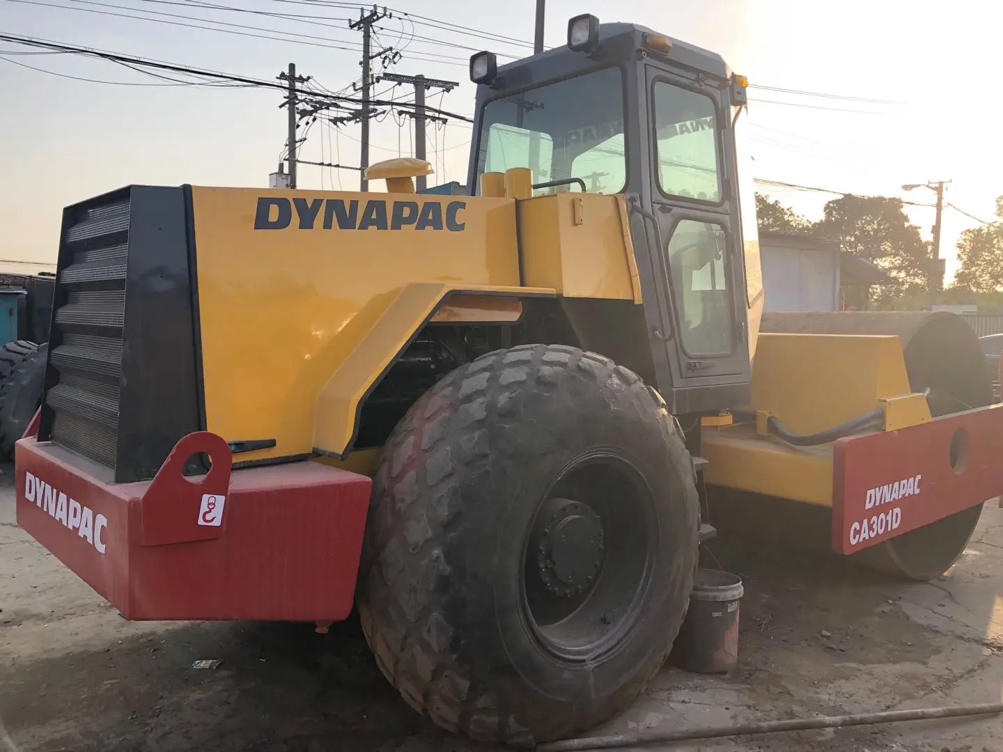CA301D dynapac/б/у дорожный каток CA25D однобарабанный уплотнитель для
