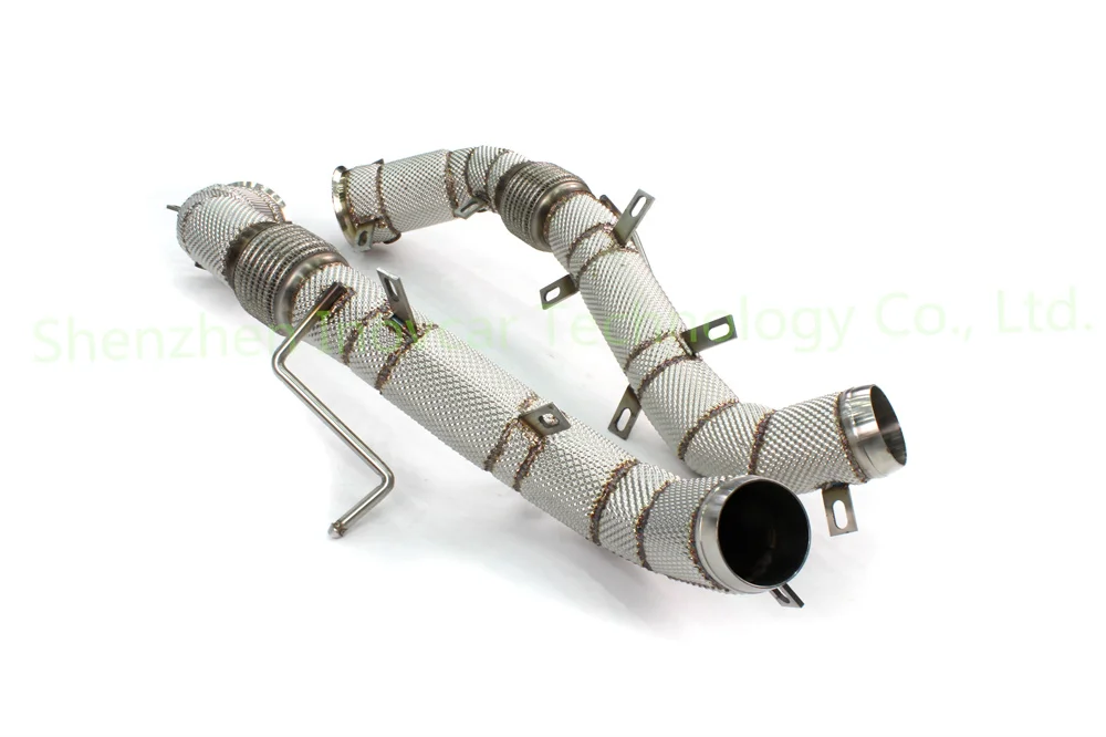 Car Accessories Cat Downpipe For Mclaren 540C 570S Stainless Steel Exhaust Manifold Down Pipe