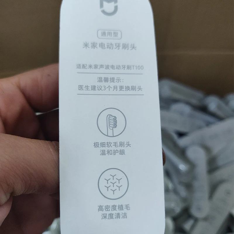  Оригинальная зубная щетка Xiaomi T100 звуковая головка отбеливание полости рта напоминание о зоне