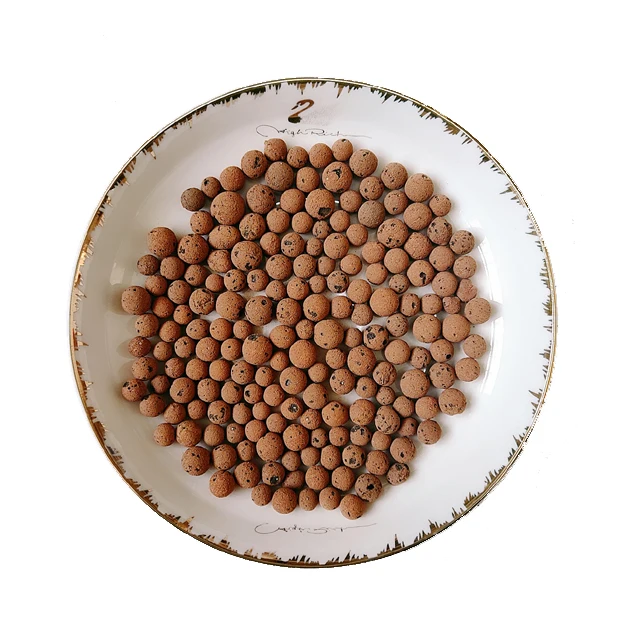 Negative Ion Pottery Carbon Ball Nutrient Organic Expanded Clay Pebbles for Plant Flower Aquaculture