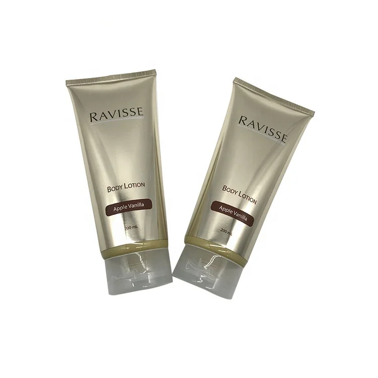 
Customizable Color Tube Packaging Cosmetic Tube, 120g 150g PE Round Shape Collapsible Empty Plastic Tube Cosmetic 