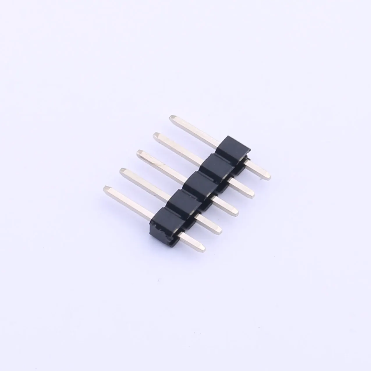Kinghelm Factory Customized 2.54mm Single Row 5pin pin header Dip male female PCB pin header 1x5P