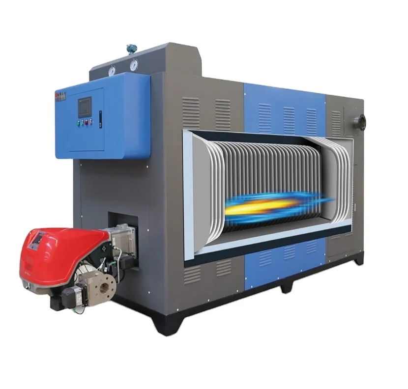 2.0 ton  double drum water tube high pressure gas oil fired SZS steam boiler